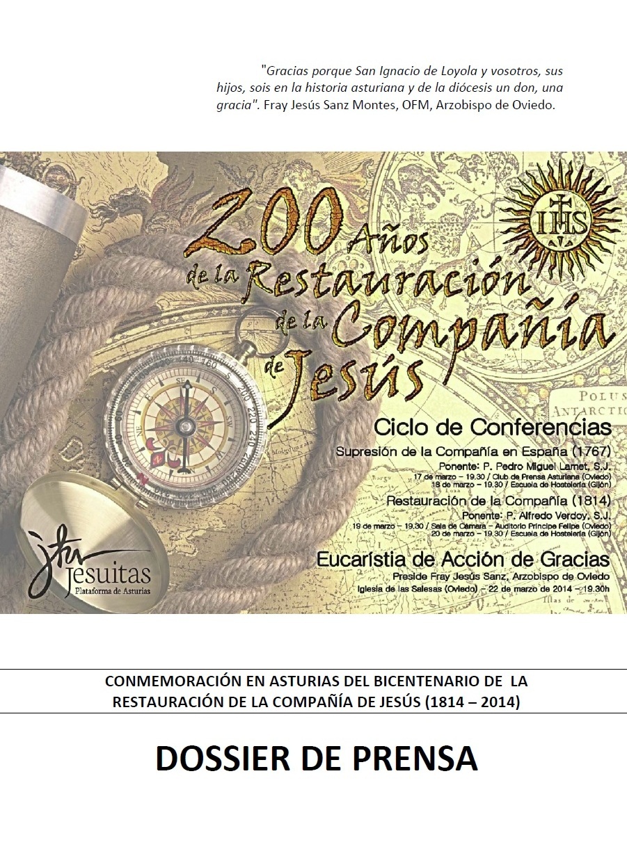 Dossier de prensa sobre actos conmemorativos en Asturias del Bicentenario de la Restauración